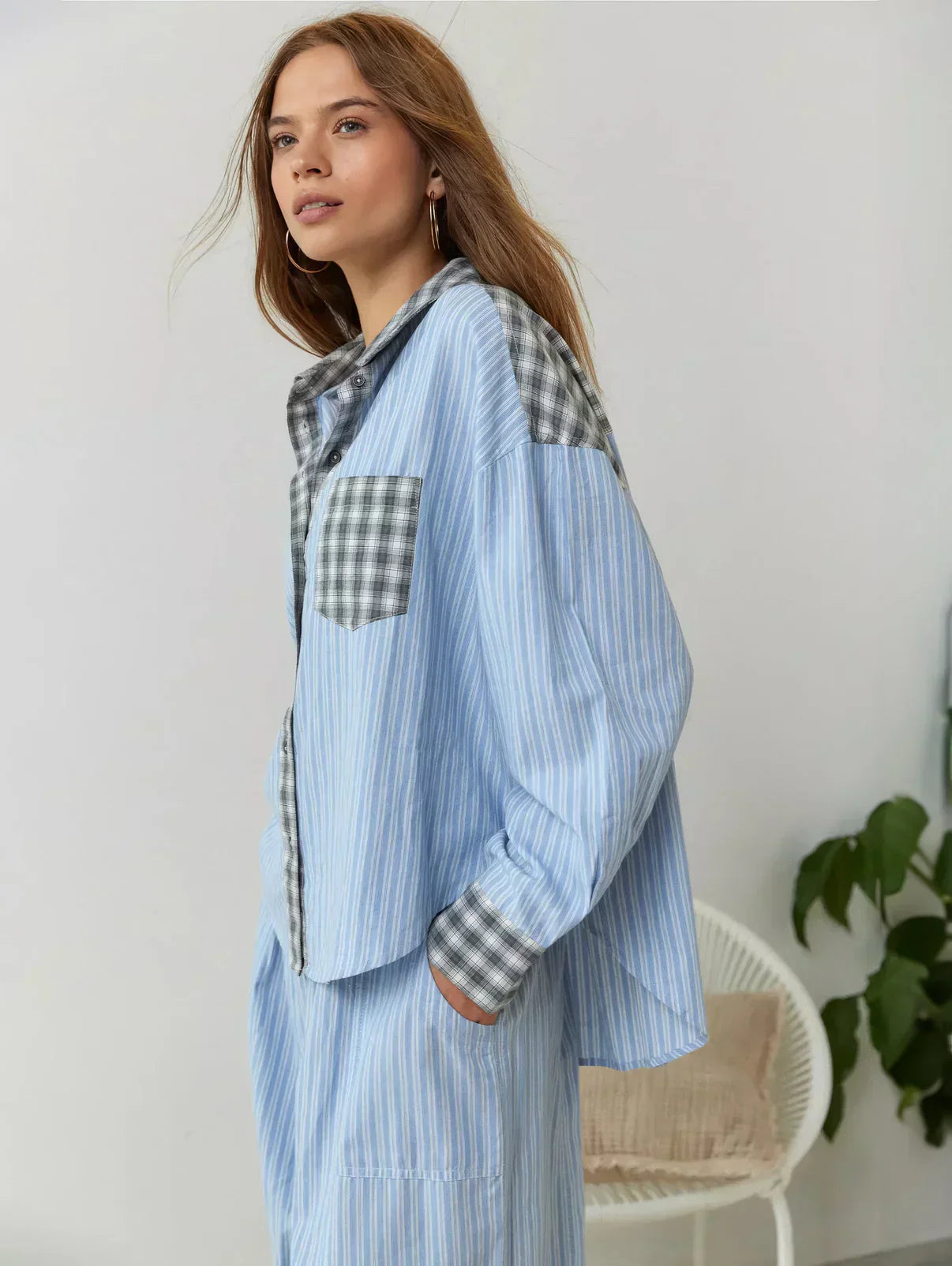 Isadora | Chemise Femme Oversize Boutonnée - Image 8