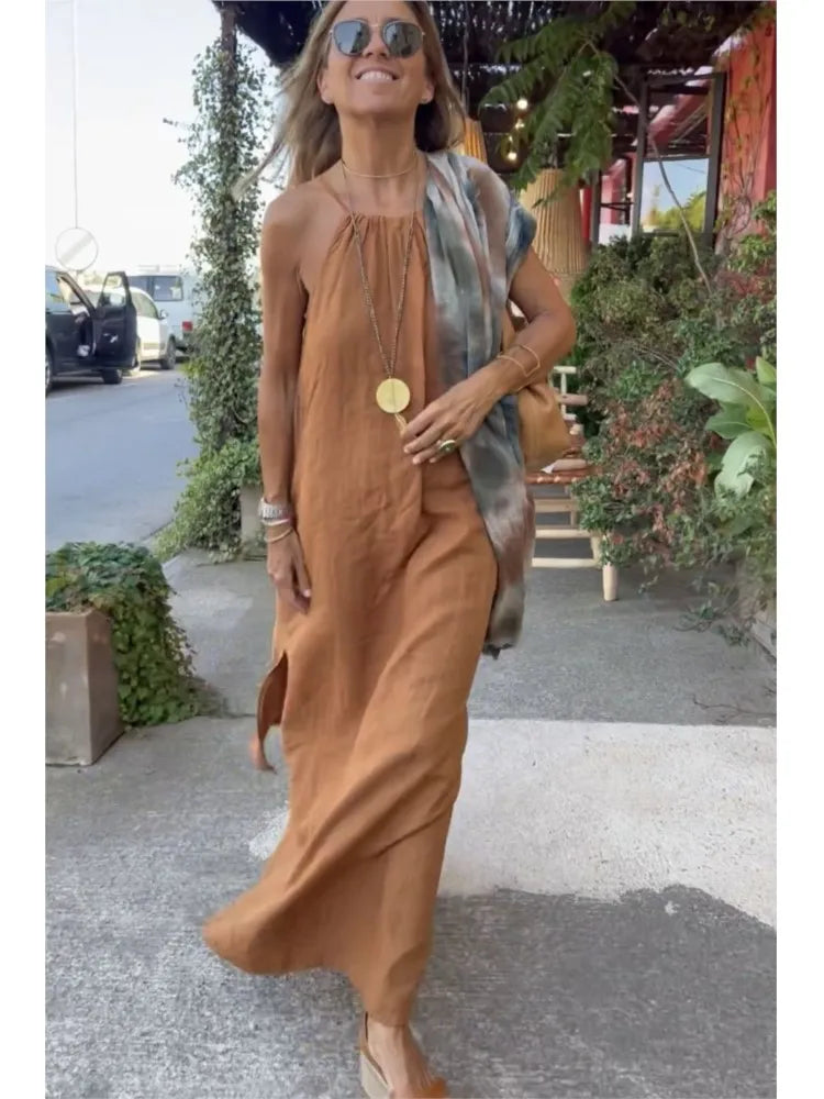 Alexandra | Robe d'été élégante et dos nu pour femmes - Image 7