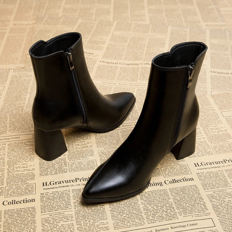 Samantha | Bottines à Talons Pointus pour Femmes - Image 3