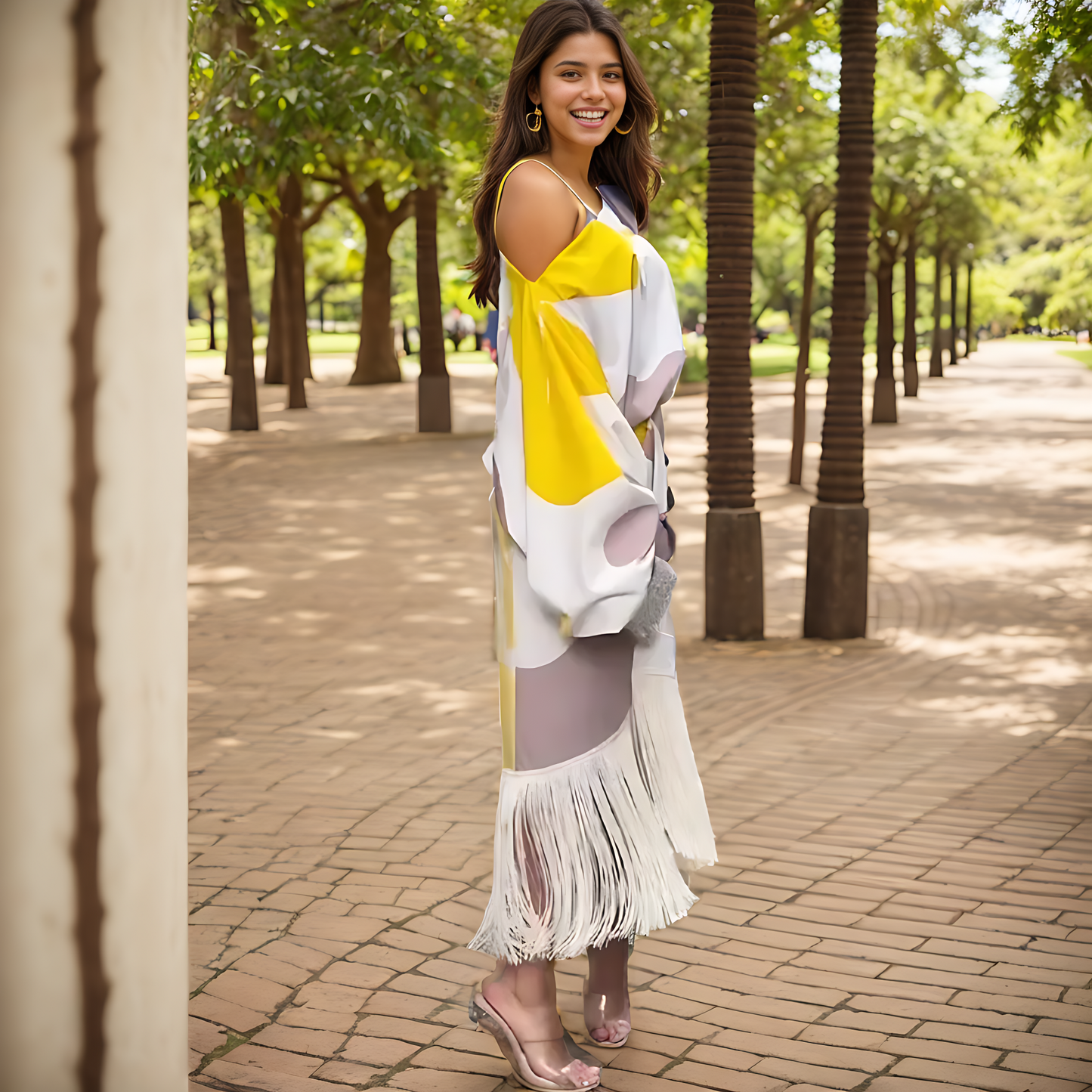 Léonie | Ensemble duo imprimé Lila pour un style chic - Image 4