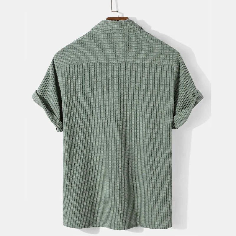 Stefanobrivio | Chemise d'automne décontractée pour hommes - Parfaite pour les journées fraîches - Image 4