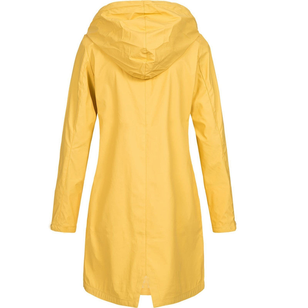 Fiona | Imperméable Long Femme à Capuche - Image 3