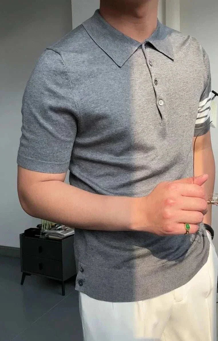 Yves | Polo Slim Fit pour hommes - Tenue d'été décontractée et élégante - Image 6