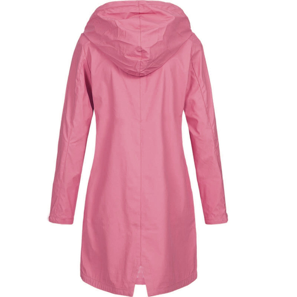 Fiona | Imperméable Long Femme à Capuche - Image 5