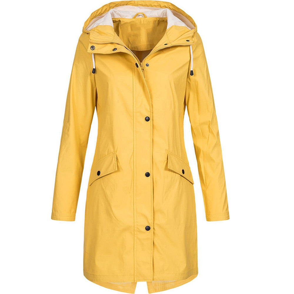 Fiona | Imperméable Long Femme à Capuche - Image 7