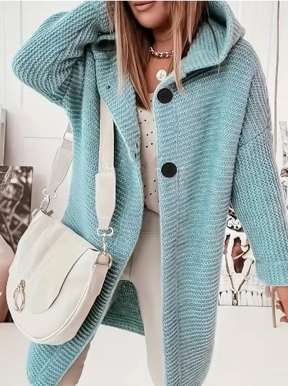 Maéva | Cardigan à Capuche Oversize Femme - Image 1