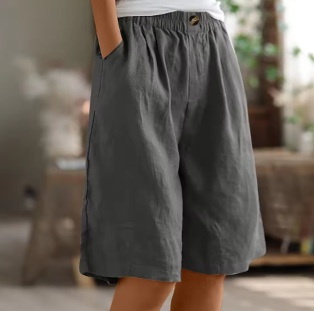 Simone | Shorts en lin confortables pour le printemps et l'été - Image 2