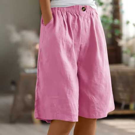Simone | Shorts en lin confortables pour le printemps et l'été - Image 5