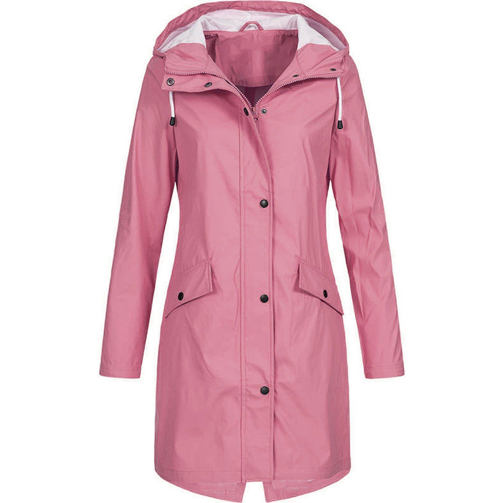 Fiona | Imperméable Long Femme à Capuche - Image 10