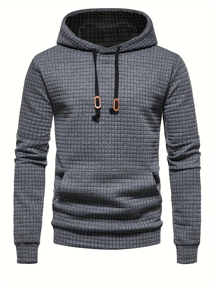 Malo | Sweat à capuche texturé pour homme - Image 1