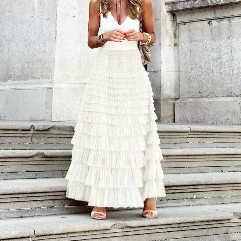 Estelle | Jupe midi en tulle pour femmes - Image 3