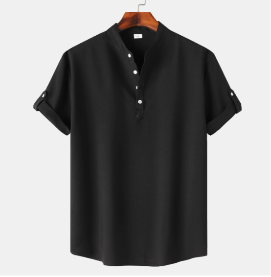 Xavier | Chemise élégante en lin et coton