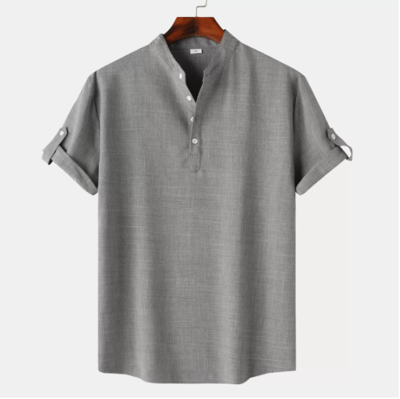 Xavier | Chemise élégante en lin et coton