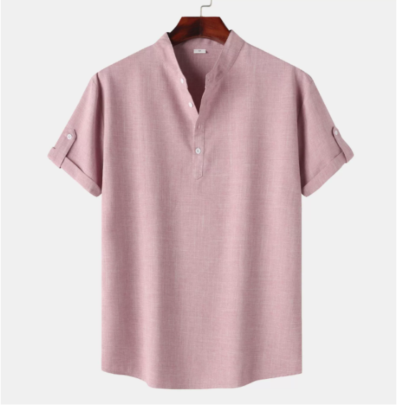 Xavier | Chemise élégante en lin et coton