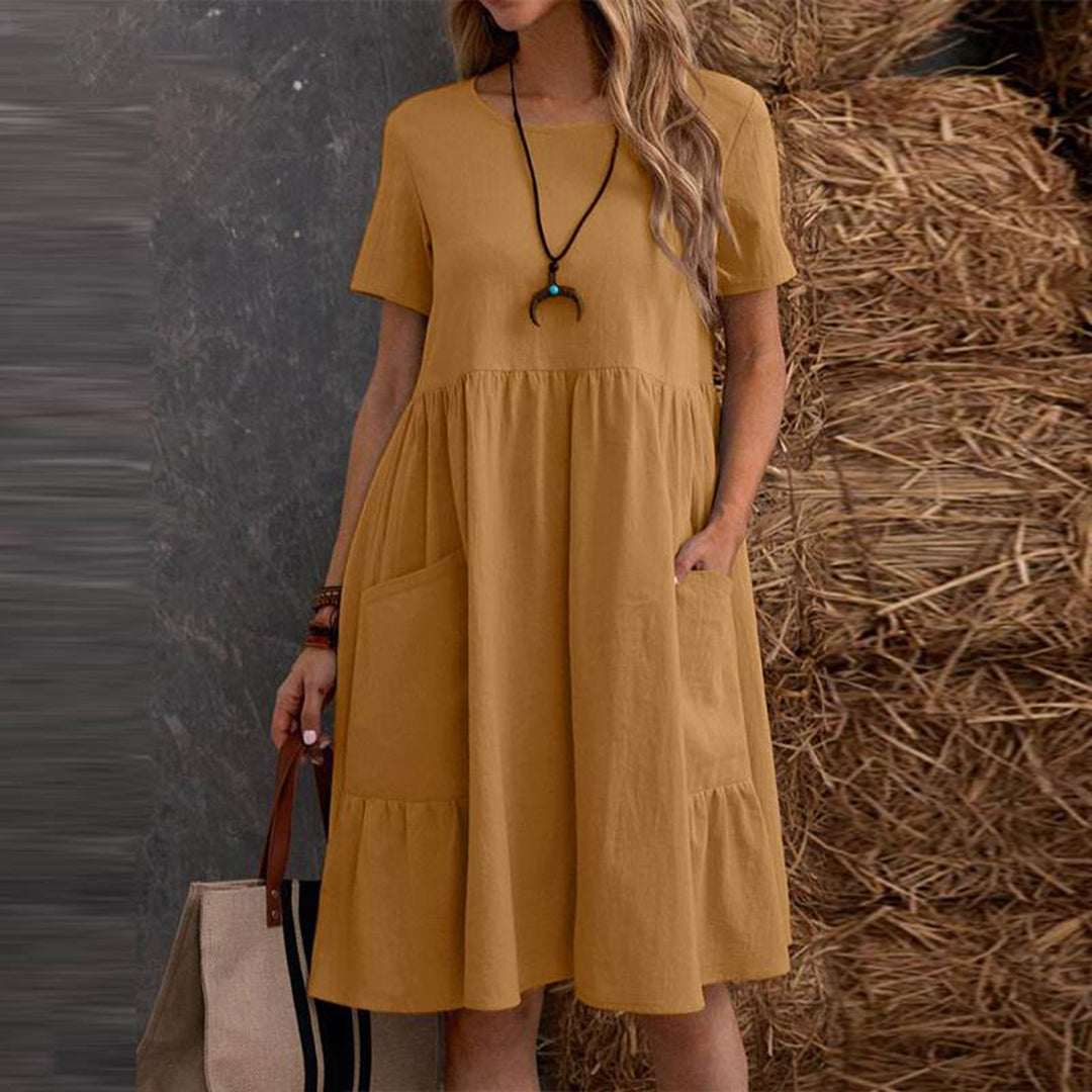 Christine | Robe d'été au tissu doux et à l'allure élégante - Image 1
