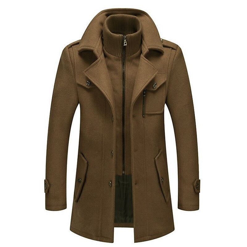 Mehdi | Manteau croisé pour homme - Image 4