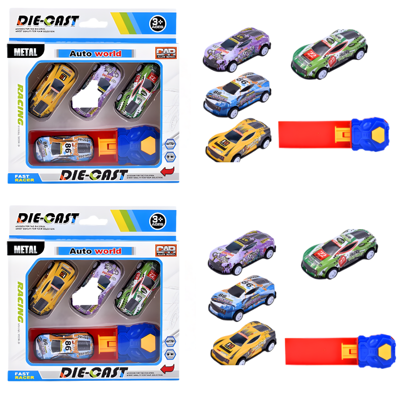 Børns Mini Bil Launcher Legesæt