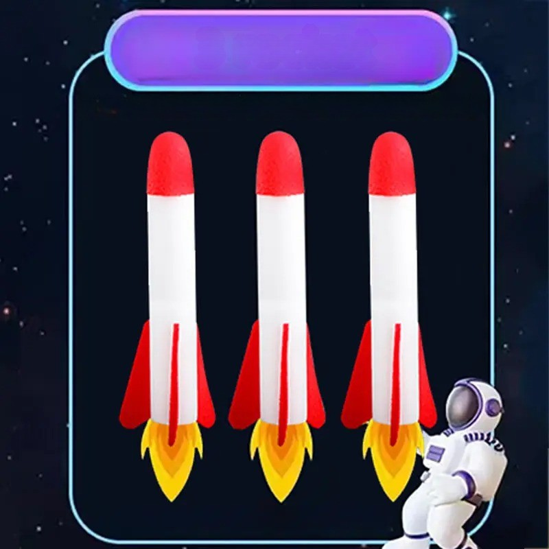 Børns Udendørs Stomp Rocket & Launcher Sæt