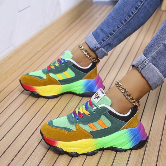 Image of Bodil | Chunky Sneakers med Snørebånd til Damer
