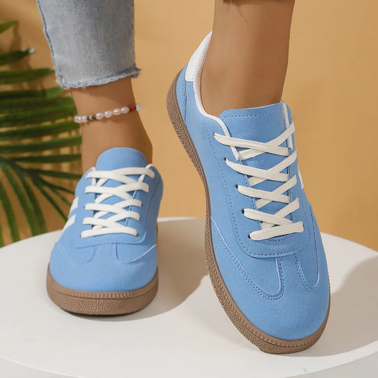 Bodil | Dame Snøresko Casual Sneakers - Image 1
