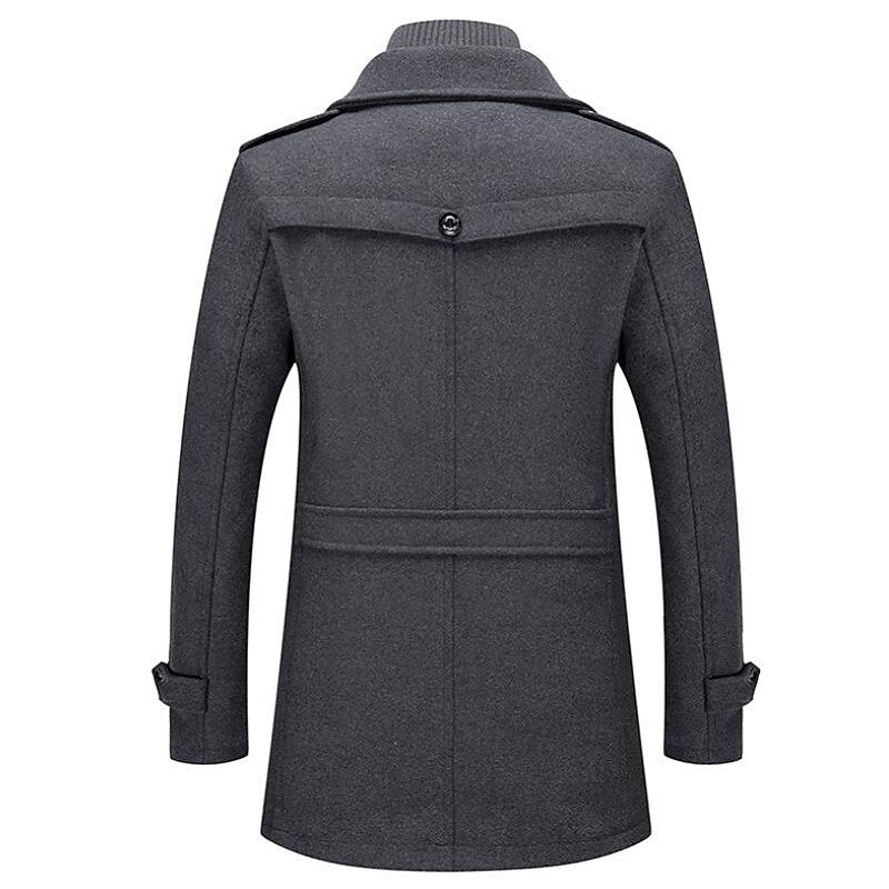 Mehdi | Manteau croisé pour homme - Image 2