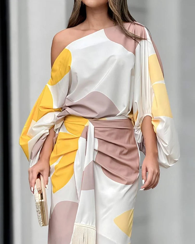Léonie | Ensemble duo imprimé Lila pour un style chic - Image 7