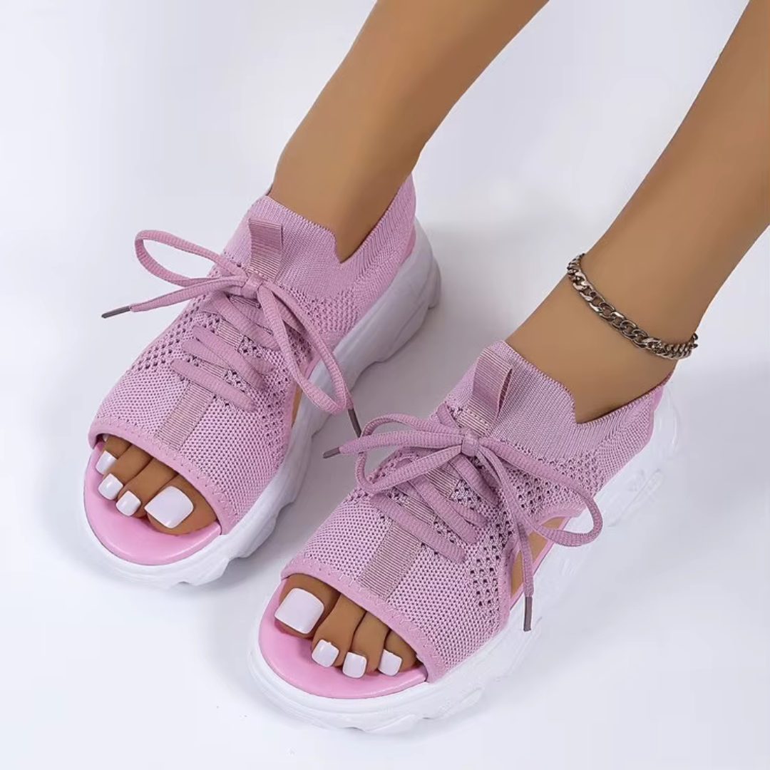Dame Ortostatisk Platform Sandaler