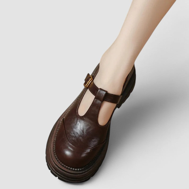 Image of Dina | Dame Platform T-Rem Mary Jane Sko