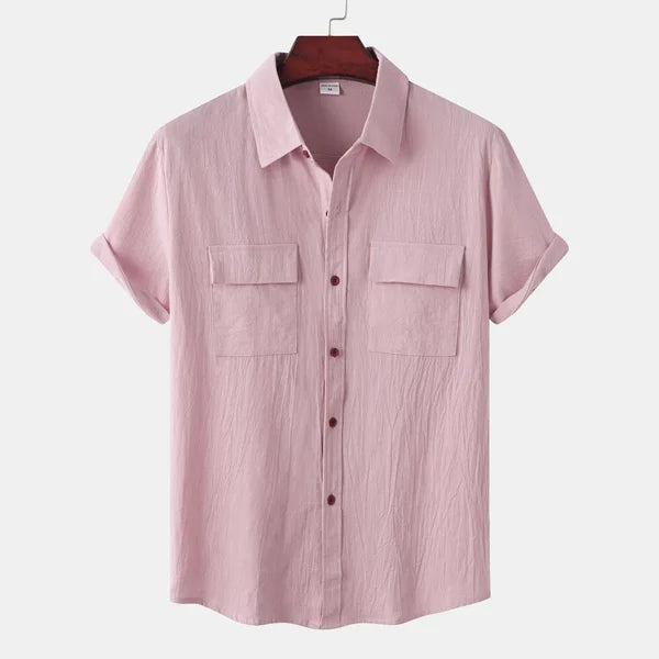 Claude | Chemise à manches courtes avec poches pour l'été - Image 9