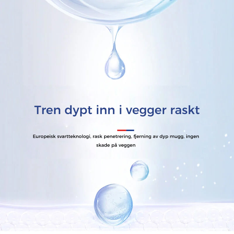 Effektiv Skimmelsvampfjernende Skum - Fjerner Skimmelsvampskader | Hurtigvirkende