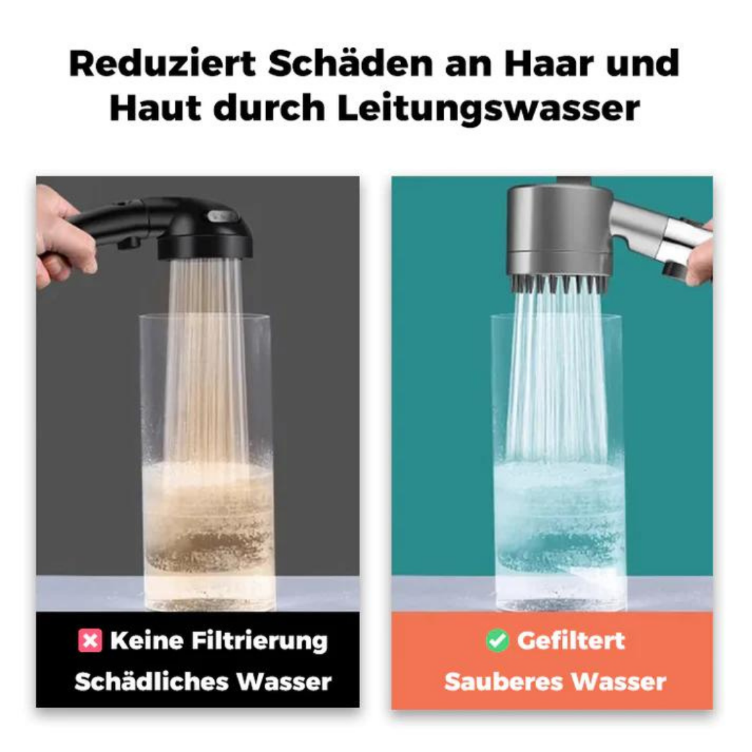 EkoShower™ - Øg trykket, brug mindre vand