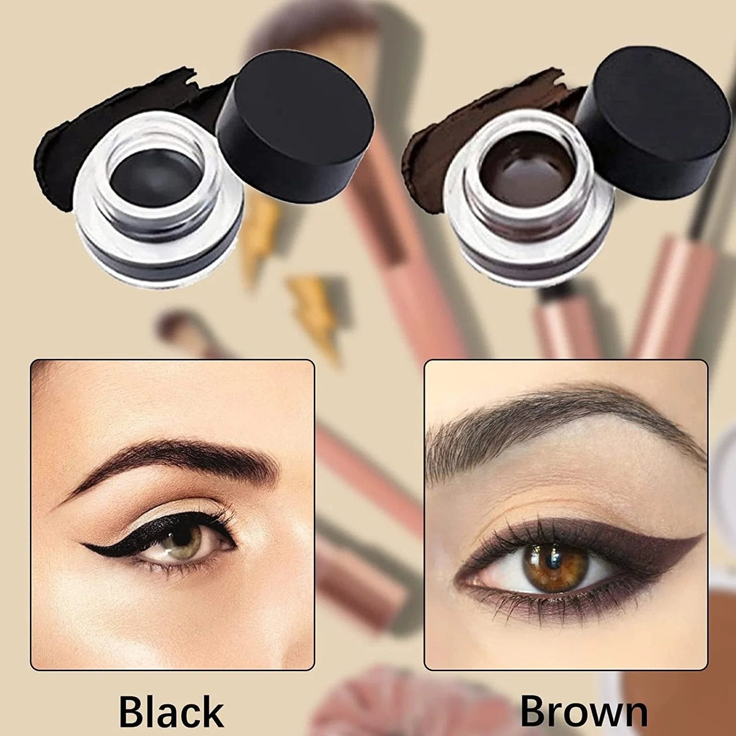 Eyeliner Blyant | Præcisionsspids Kontrol | Langtidsholdbar Smudge-Proof Finish | BoldStrik