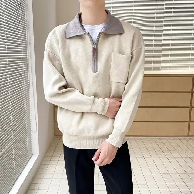 Jean | Pull Homme Demi-Zip - Image 4