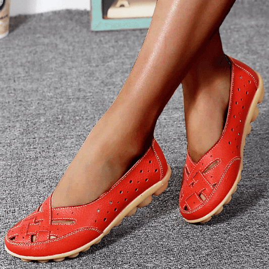 Happy™ SoftShoes: Fleksible Bløde Polstrede Flade Sko til Kvinder
