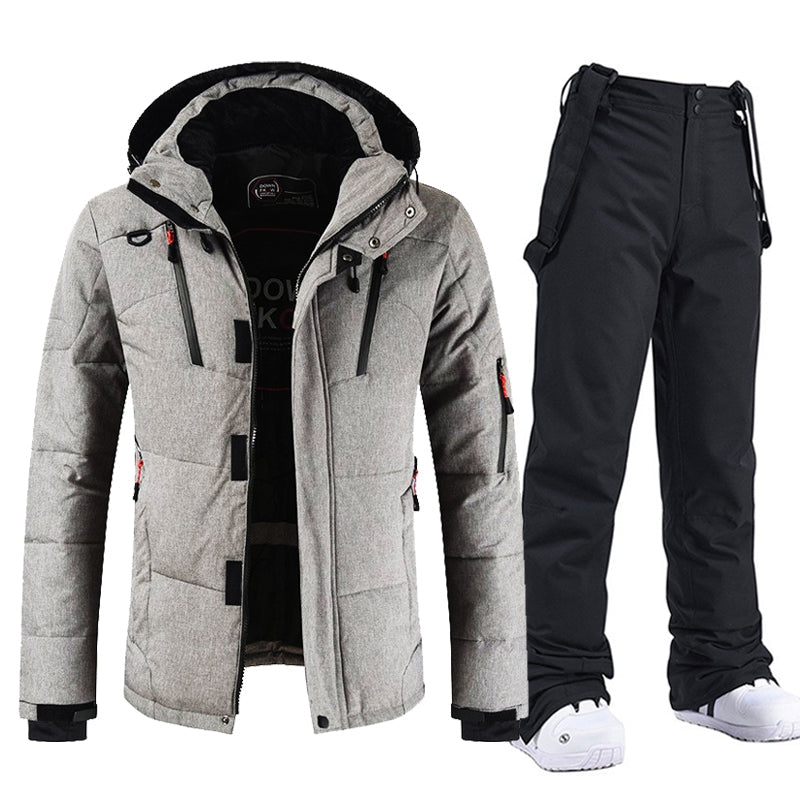 Viktor | Combinaison de Ski Homme Isolée à Capuche - Image 7
