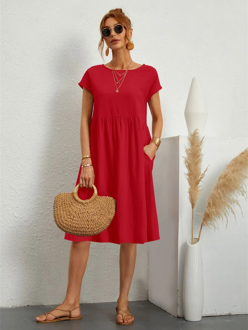 Zara | Robe de poche décontractée pour le chic au quotidien - Image 7