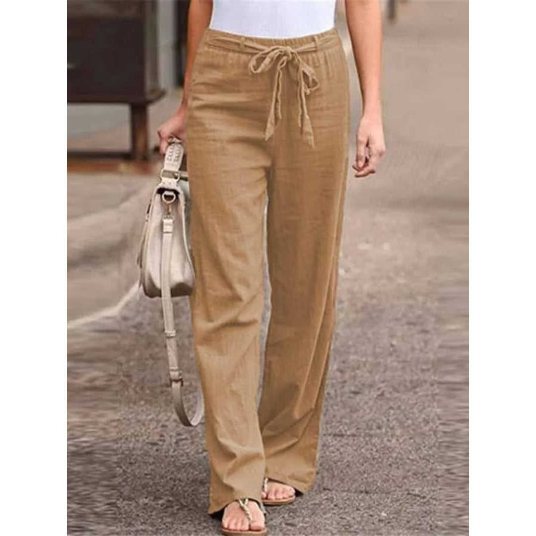 Isabelle | Pantalon palazzo décontracté - Image 4
