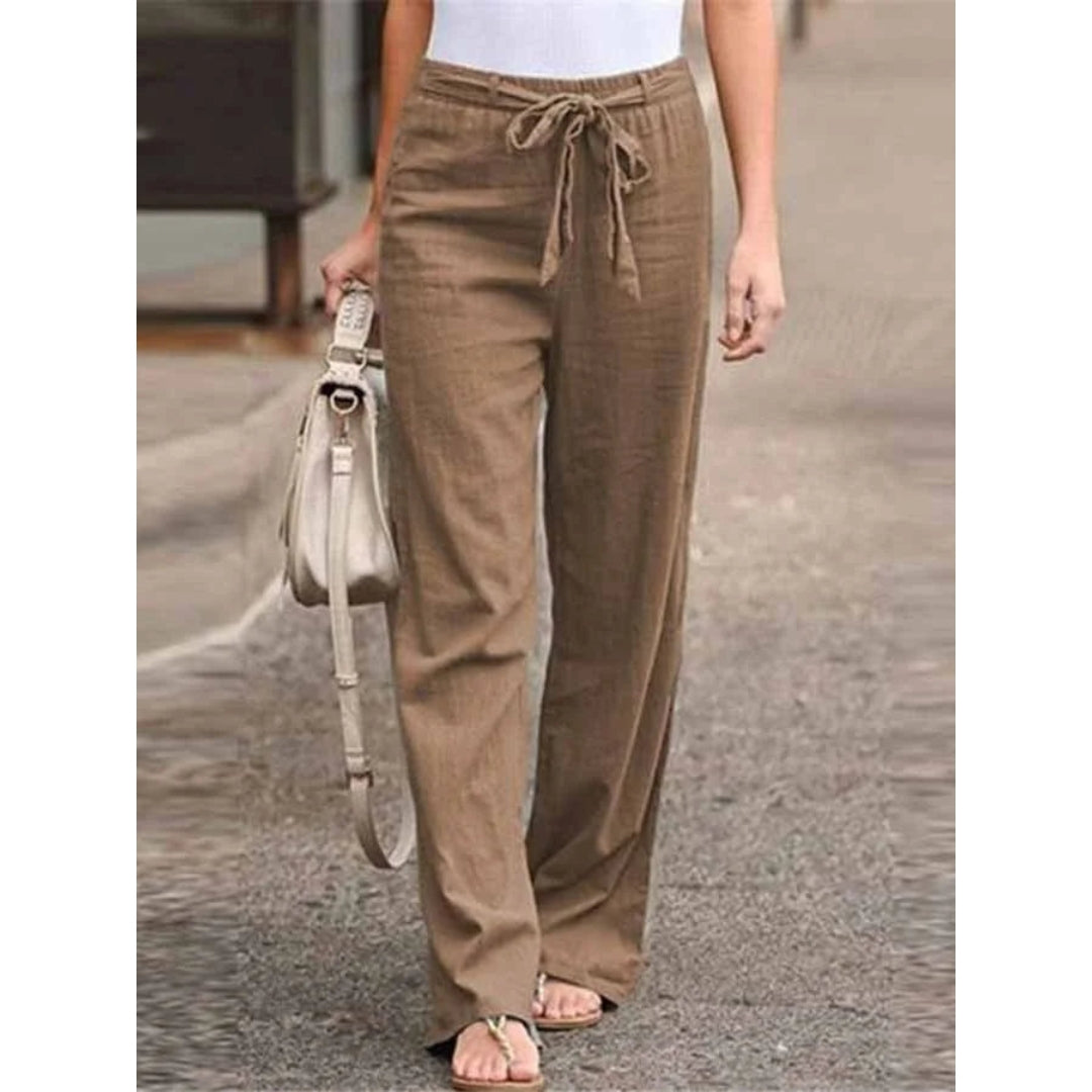 Isabelle | Pantalon palazzo décontracté - Image 6