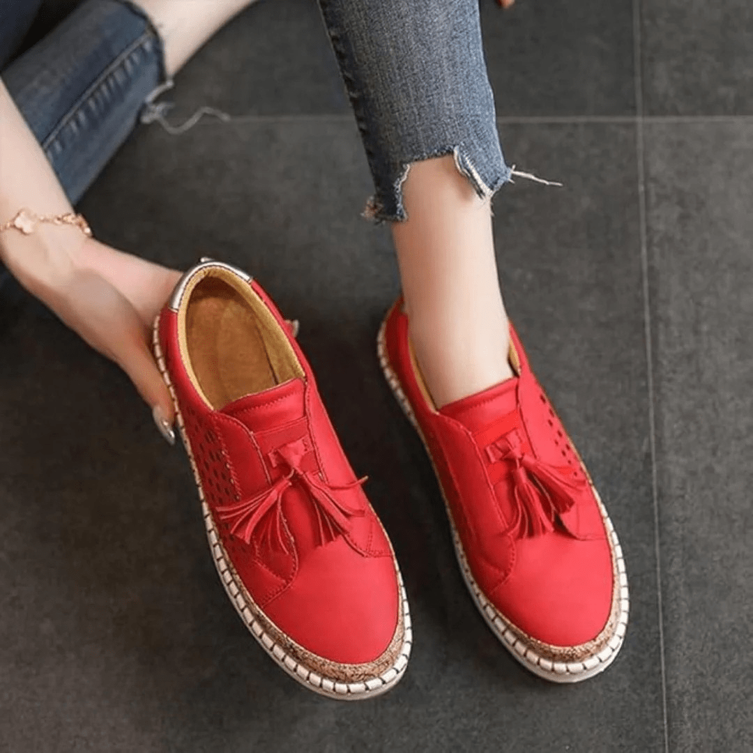 Souraya | Baskets slip-on perforées pour femmes - Image 8