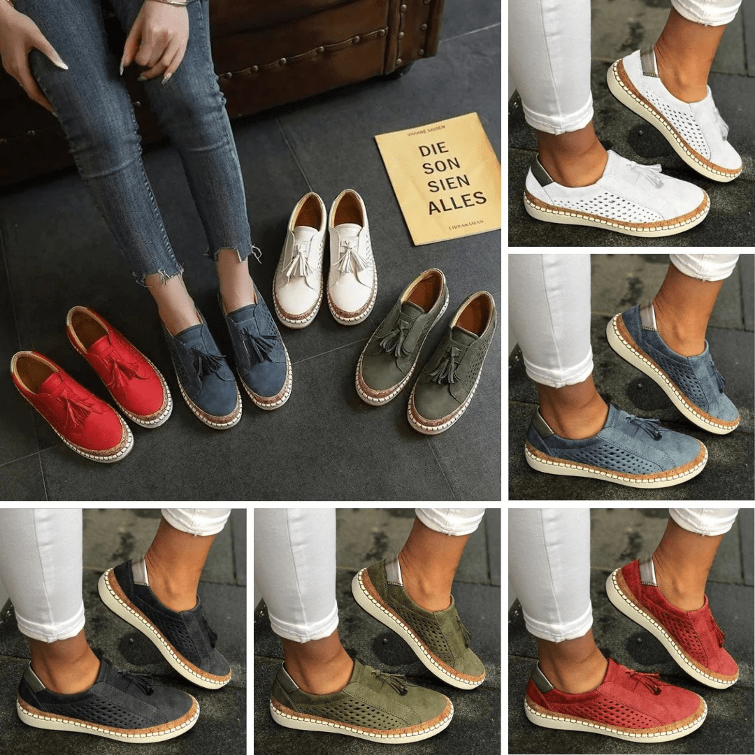 Souraya | Baskets slip-on perforées pour femmes - Image 6