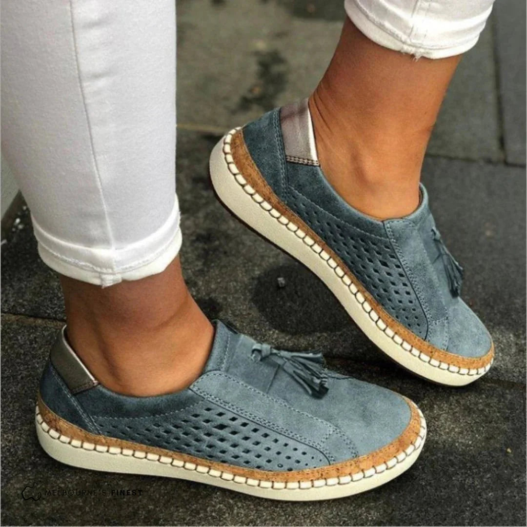 Souraya | Baskets slip-on perforées pour femmes - Image 5