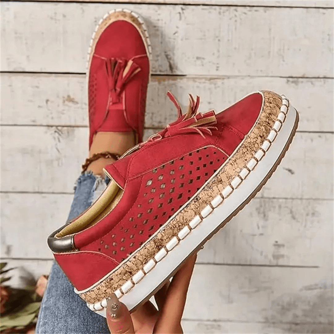 Souraya | Baskets slip-on perforées pour femmes - Image 7