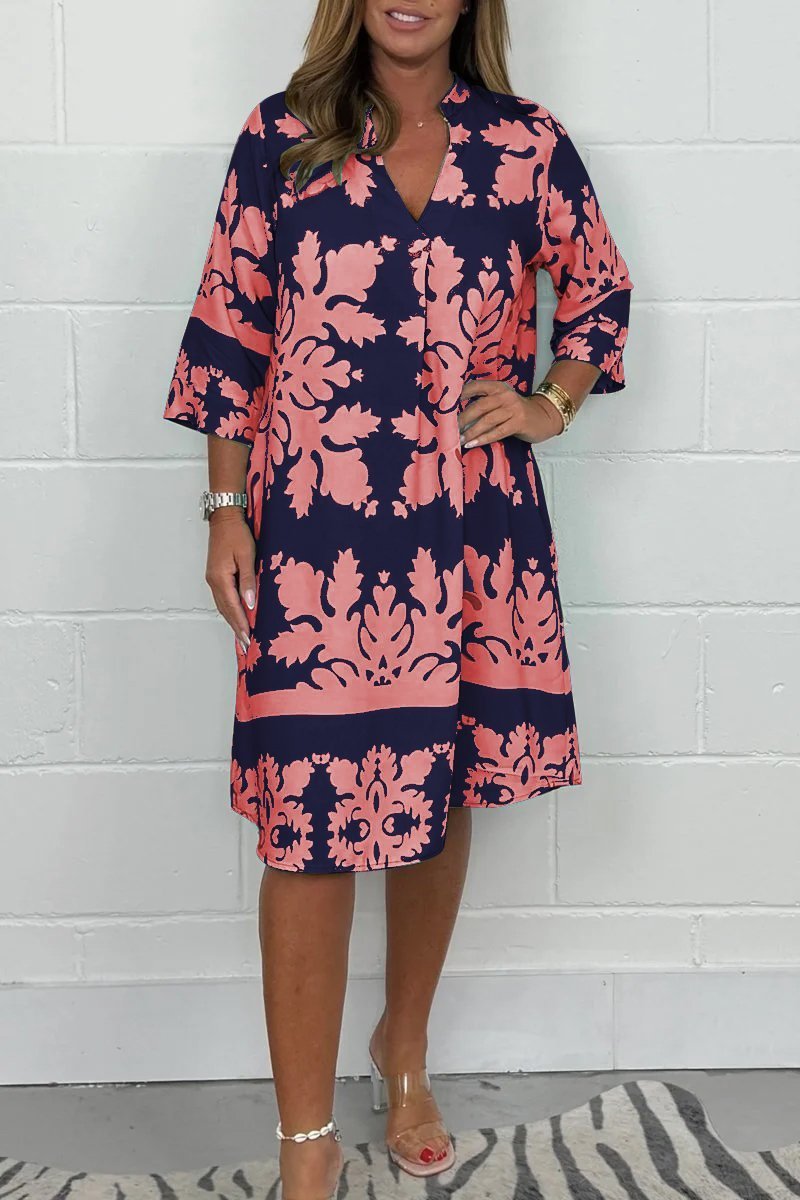 Juliette | Aveline - Robe printanière imprimée - Image 9