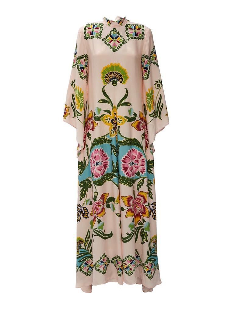 Livia | Robe longue élégante à fleurs et à manches longues - Image 3