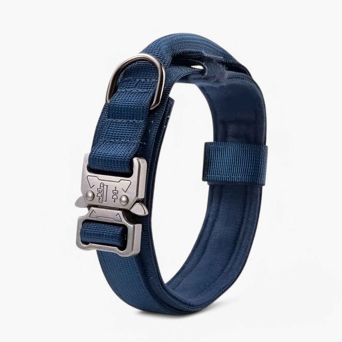 Justerbar Hundehalsbånd lavet af holdbart nylon, vandtæt, ergonomisk håndtag, til mellemstore og store hunde