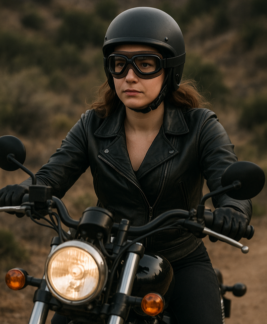 Klassiske Pilot Biker Goggles