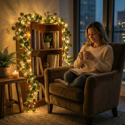 Lumivine™ – Belyst Olivengren til Hyggeaftener