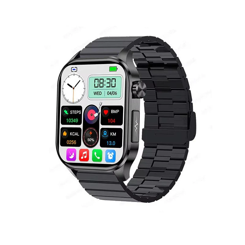 Marcelie | Smartwatch til Seniorer Blodtryk Sukker Sundhedshåndtering