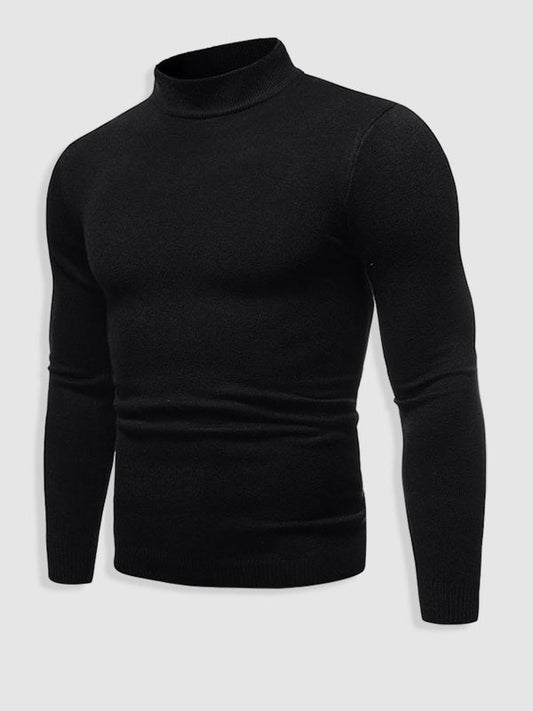 Sofiane | Pull à Col Roulé Slim Fit Homme - Image 1