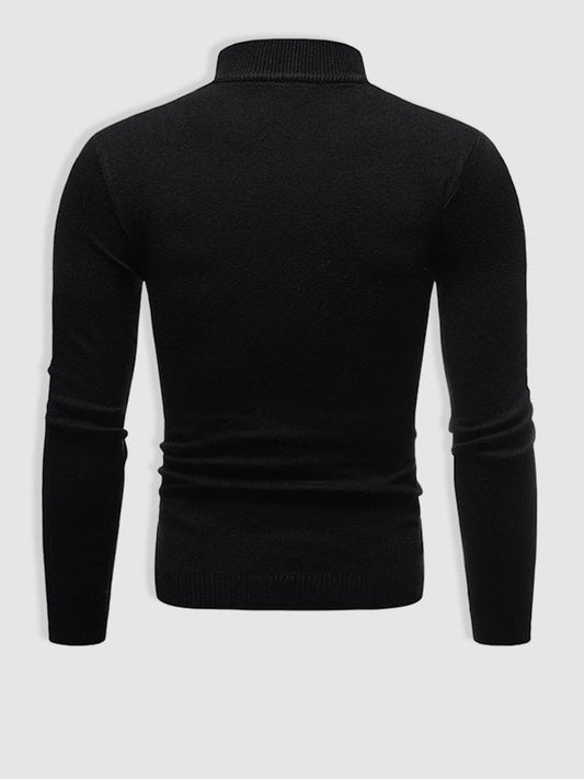Sofiane | Pull à Col Roulé Slim Fit Homme - Image 2